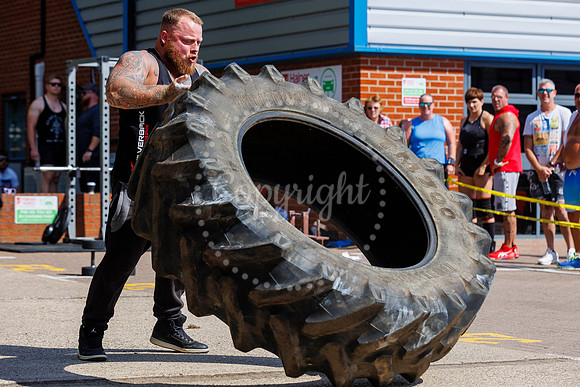 Strongman event at Diss Fit Club in Hopper Way.