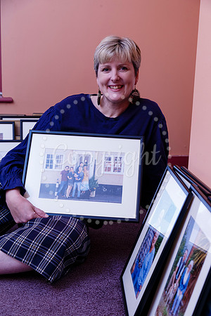 Wendy Aiken, is holding an exhibition at The Bank of Covid pictu