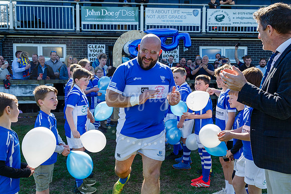 Matt Richards (OX) played his 500th game