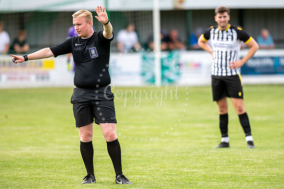Soham Town Rangers FC, Julius Martin Lane. Opening match of new