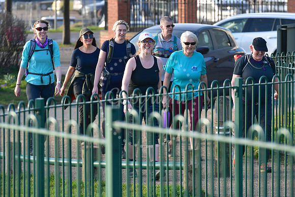Catherine Mays completing her Mayor's Challenge