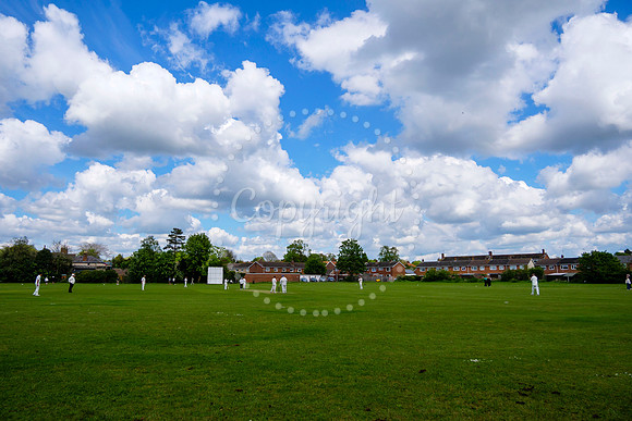 Cricket action from Diss vs Bradenham in their first game of the