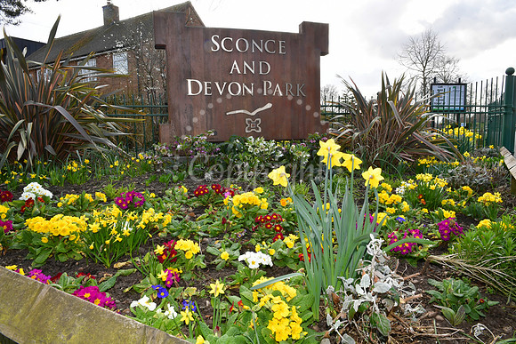 Entrance to Sconce and Devon Park