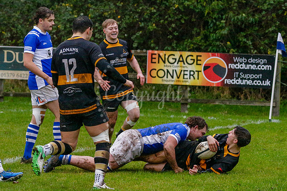 Rugby action from Diss vs Southwold