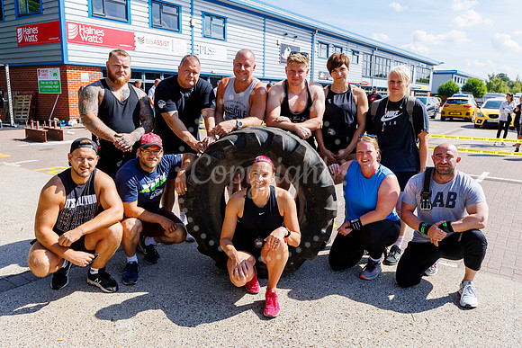Strongman event at Diss Fit Club in Hopper Way.