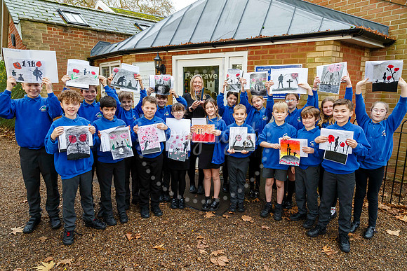 Palgrave CE Primary School's Class 4 won the Diss and District R