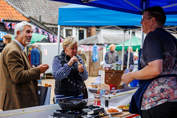 Harleston Food and Drink Festival, a Coronation Kitchen Market h