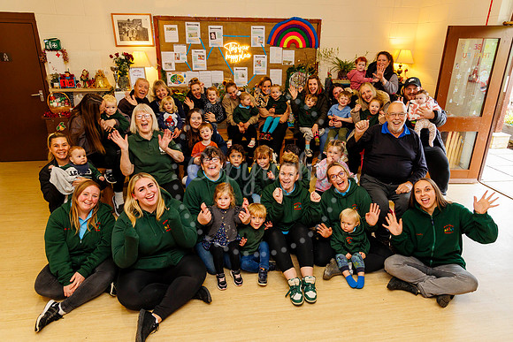 Merryfields Playschool in Diss is celebrating its Good Ofsted re