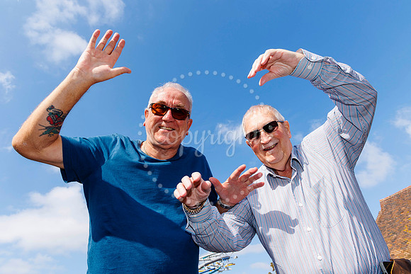 Charity Skydiving Duo