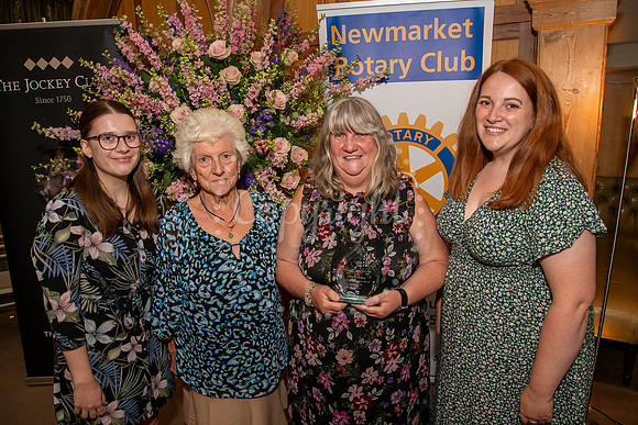 Newmarket Community Awards 2024 at the Jockey Club Rooms. Pictur