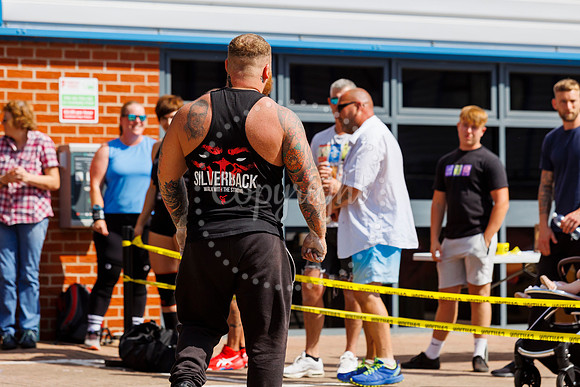 Strongman event at Diss Fit Club in Hopper Way.