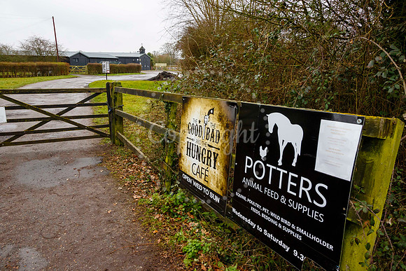 The Good, The Bad and the Ugly Cafe and Potters Animal Feed in W