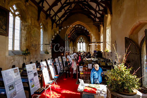 St Marys Church, Market Weston window restoration