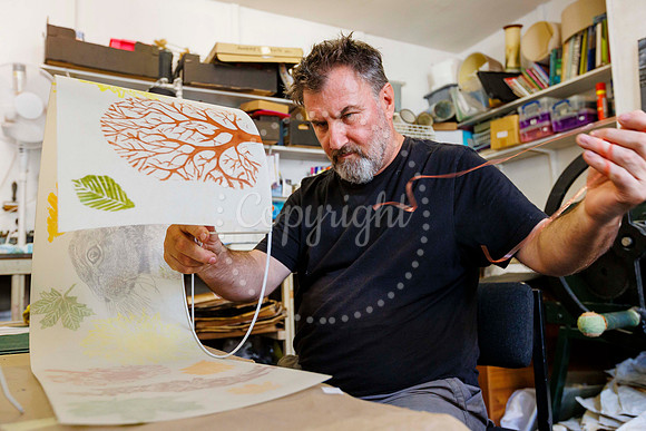 Mike Fenton Artist and Designer at designermakers21 in Diss maki