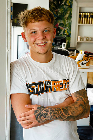 Joe Kerry who’s opened a new menswear shop in Diss