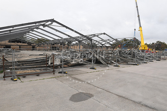 Newark Cattle Market demolition