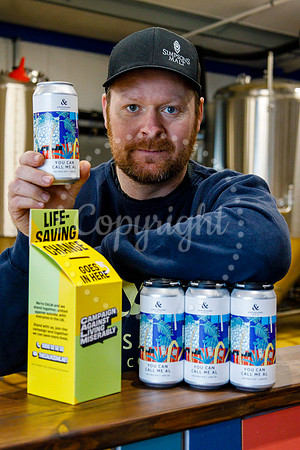 Andy Hipwell co-owner of Ampersand Brew Co in Diss which has lau