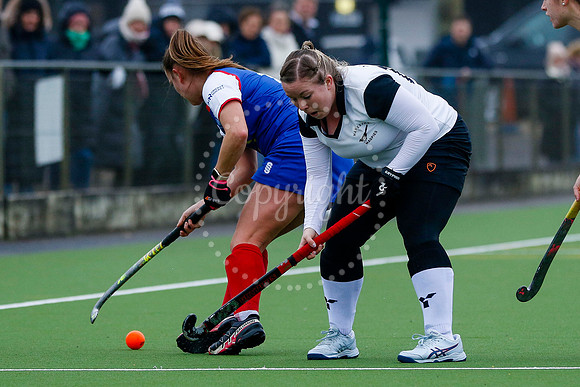 Hockey action from Women’s II vs Bishop’s Stortford