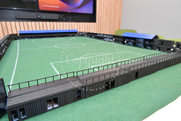 Gusto House, football stadium model