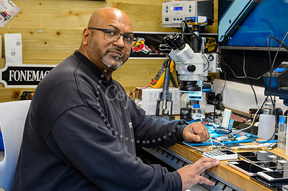 Roy Aziz of Fonemagic in Diss.