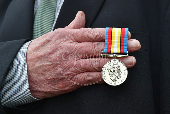 Bomb trials medal