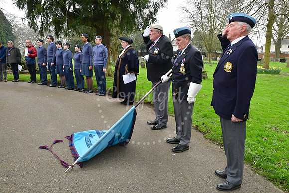 Newark Ransome & Marles annual tribute at Newark Cemetery