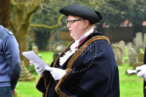 Newark Ransome & Marles annual tribute at Newark Cemetery