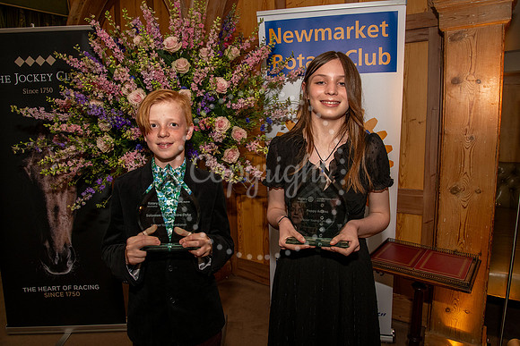 Newmarket Community Awards 2024 at the Jockey Club Rooms. Pictur