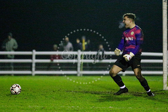Football action from Walsham-le-Willows vs Whitstable Town