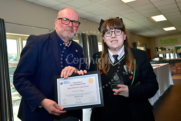 The Rotary Clubs of Newark and Newark Castle, Awards for Courage