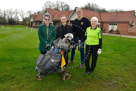 Notts and Lincs Irish Golf Society charity tournament at Newark