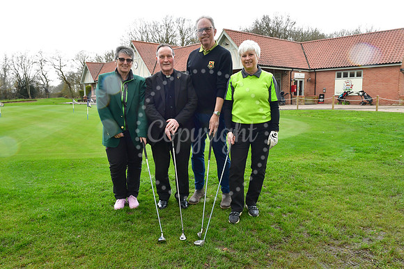 Notts and Lincs Irish Golf Society charity tournament at Newark