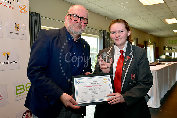The Rotary Clubs of Newark and Newark Castle, Awards for Courage