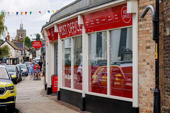 Diss Post Office which has moved to 35e Mere Street