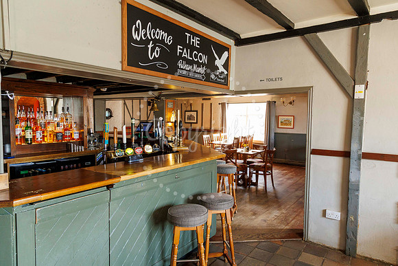 Des Scarborough is the new owner of the Falcon pub in Pulham Mar