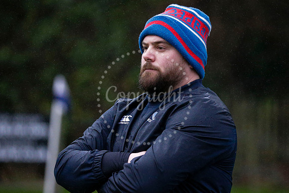 Diss Rugby Club first team coach Alex Kelsall