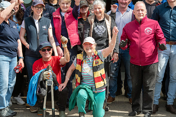 NJ Newmarket community hospitalVolunteers from the racing indus