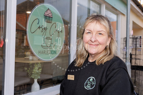 Cosy Cafe on Bullock Fair Close in Harleston