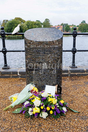 Floral tributes left in memory to Queen Elizabeth II after her d