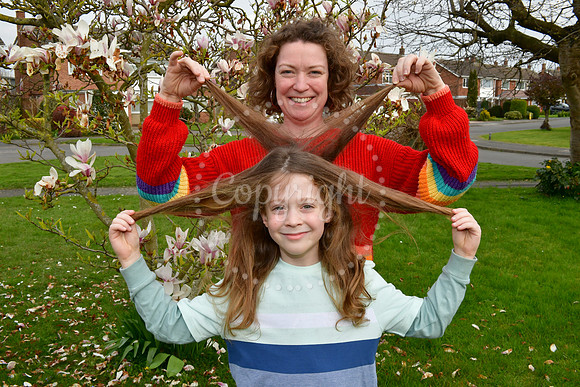 Charity hair cut