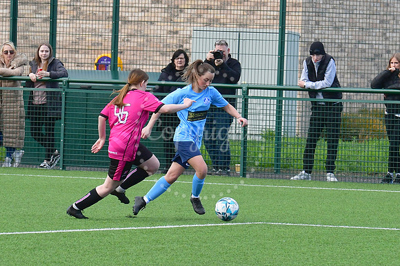 Newark Town Ladies (blue) v Nottingham Trent, Newark Ladies Cup