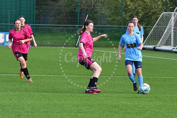 Newark Town Ladies (blue) v Nottingham Trent, Newark Ladies Cup
