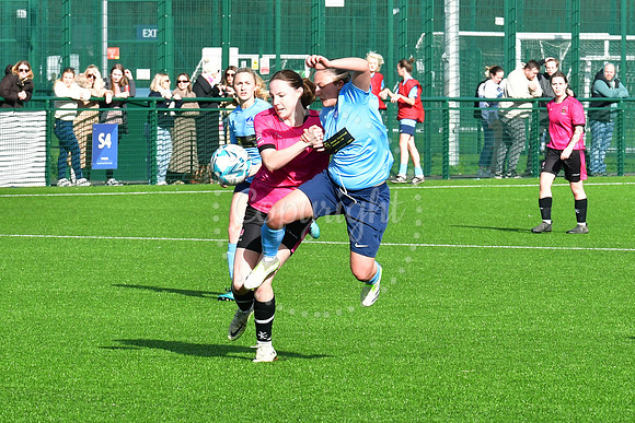 Newark Town Ladies (blue) v Nottingham Trent, Newark Ladies Cup
