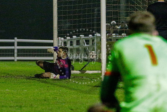 Football action from Walsham-le-Willows vs Whitstable Town