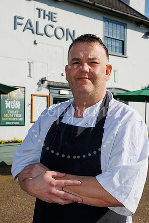 Des Scarborough is the new owner of the Falcon pub in Pulham Mar