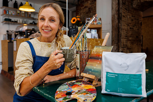 Jo Shepherd has opened Craftworks Art Cafe in Harleston last wee