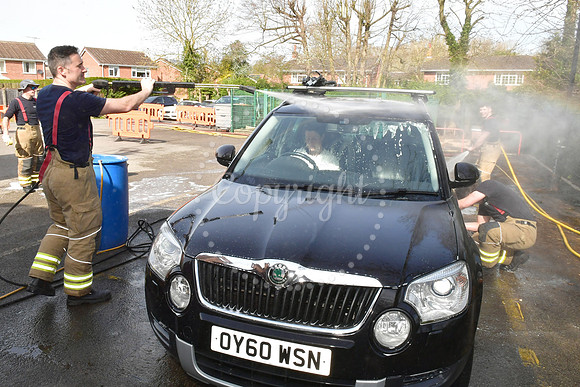 Southwell Fire Station charity car wash