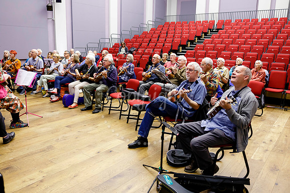 Ukele day held at the Cornhall in Diss