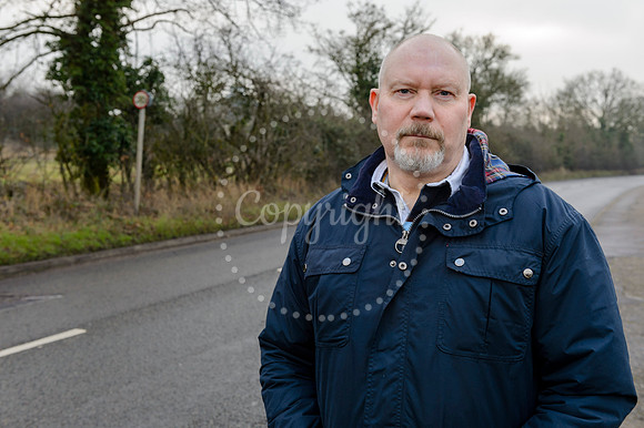 Mike Bardwell is opposed to a newly proposed link road