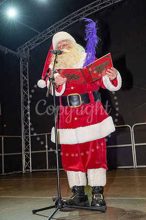 Newmarket Christmas Lights switch on. Picture by Mark Westley